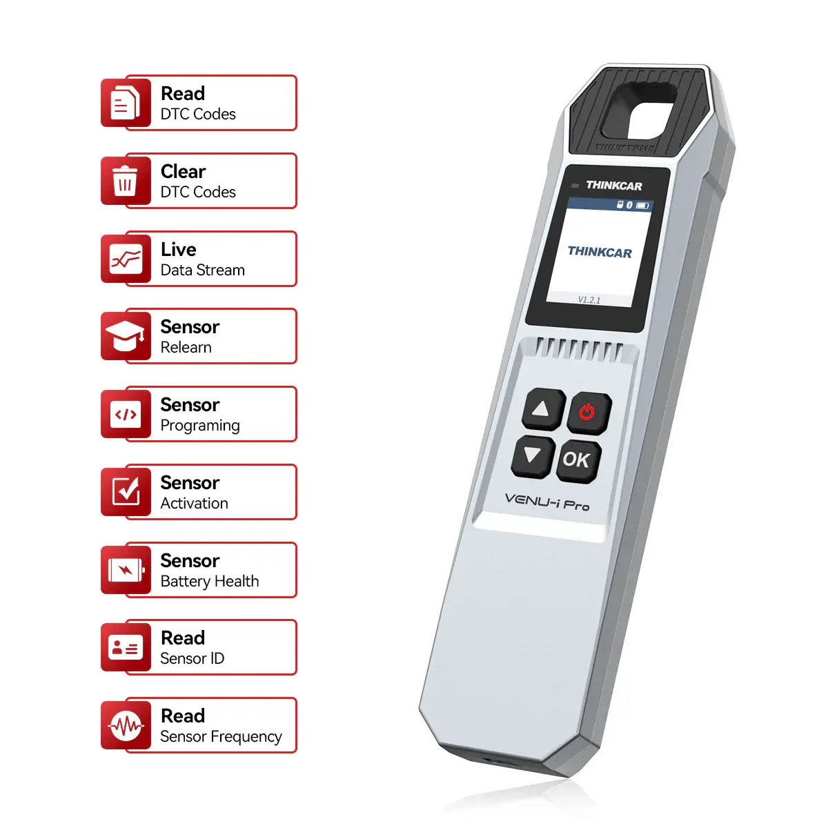 New Arrival THINKCAR VENU IPro Intelligent Car TPMS Tire Pressure Diagnosis Sensor Programming Tool