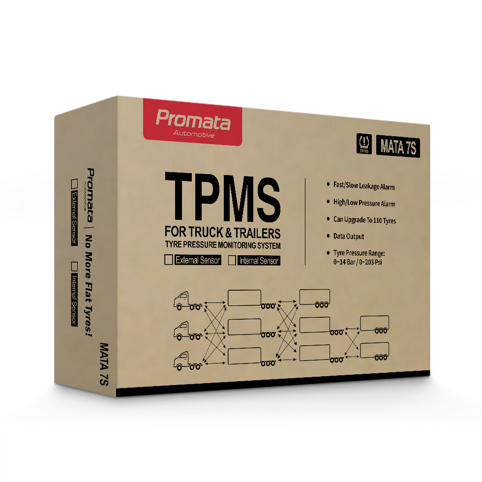 Truck Fleet TPMS System with GPS Tracker Digital External Sensor for up to 110 Wheels Tire Pressure Monitor