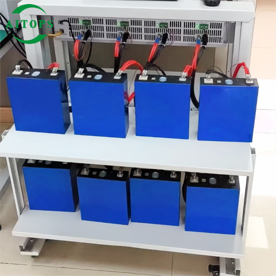 BTS 5V100A Battery Pack Capacity Test 5V100A 4 CH CYCLE LIFE TEST GRADING MACHINE Batteries Reliable Life Cycle test Equipment