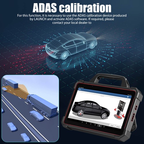 High-End Launch X431 PAD VII Elite Automotive Diagnostic Scan Tool Online Programming ADAS Calibration Battery Powered Analyzer