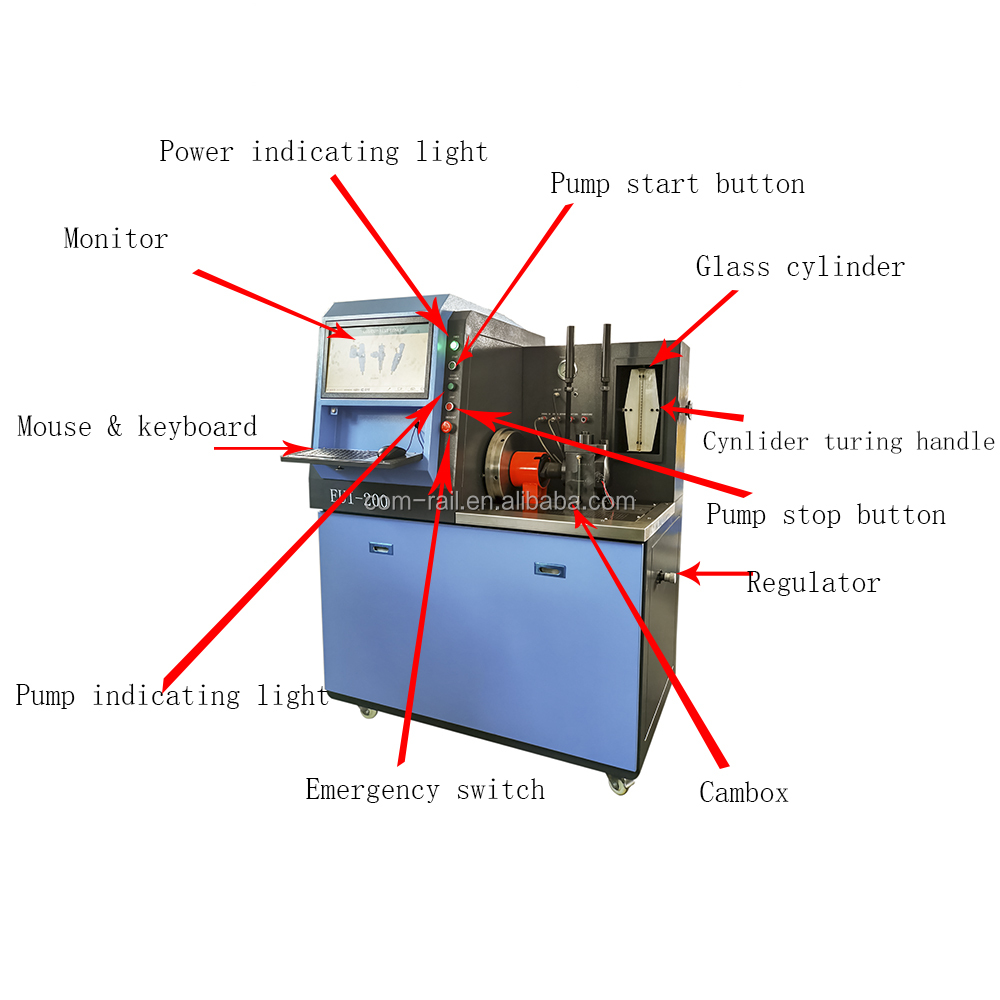 EUI-200 EUIEUP Unit Pump Diagnostic Tools Test Bench