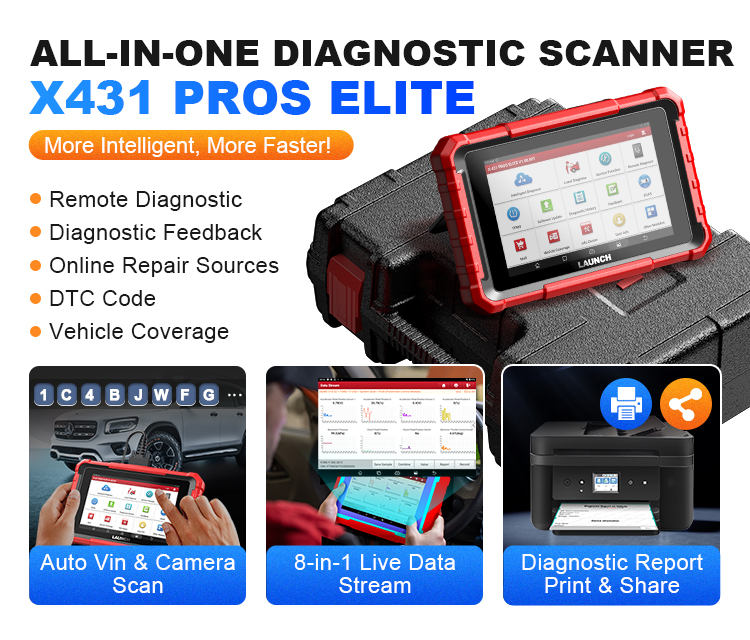 X-431 PROS ELITE Diagnostic Tool 7