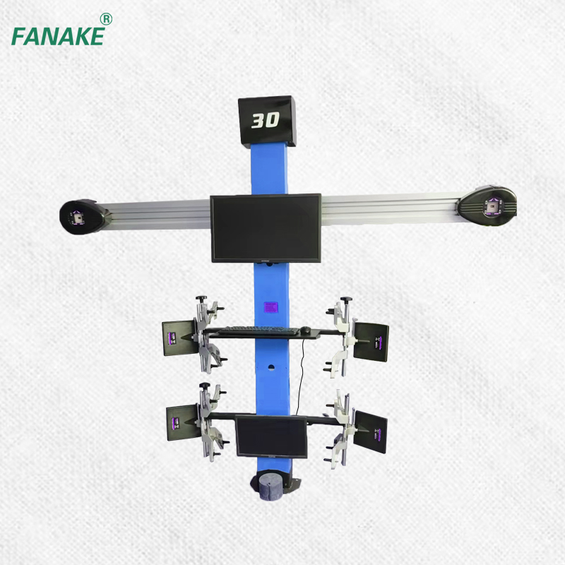 Fanake High Quality 3D Four Wheels Alignment Machine Wheel Balancer Lift Car Service Equipment Factory Tire Workshop