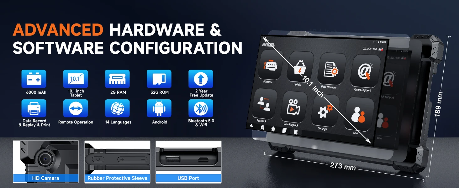 Tablet Diagnostics Hardware
