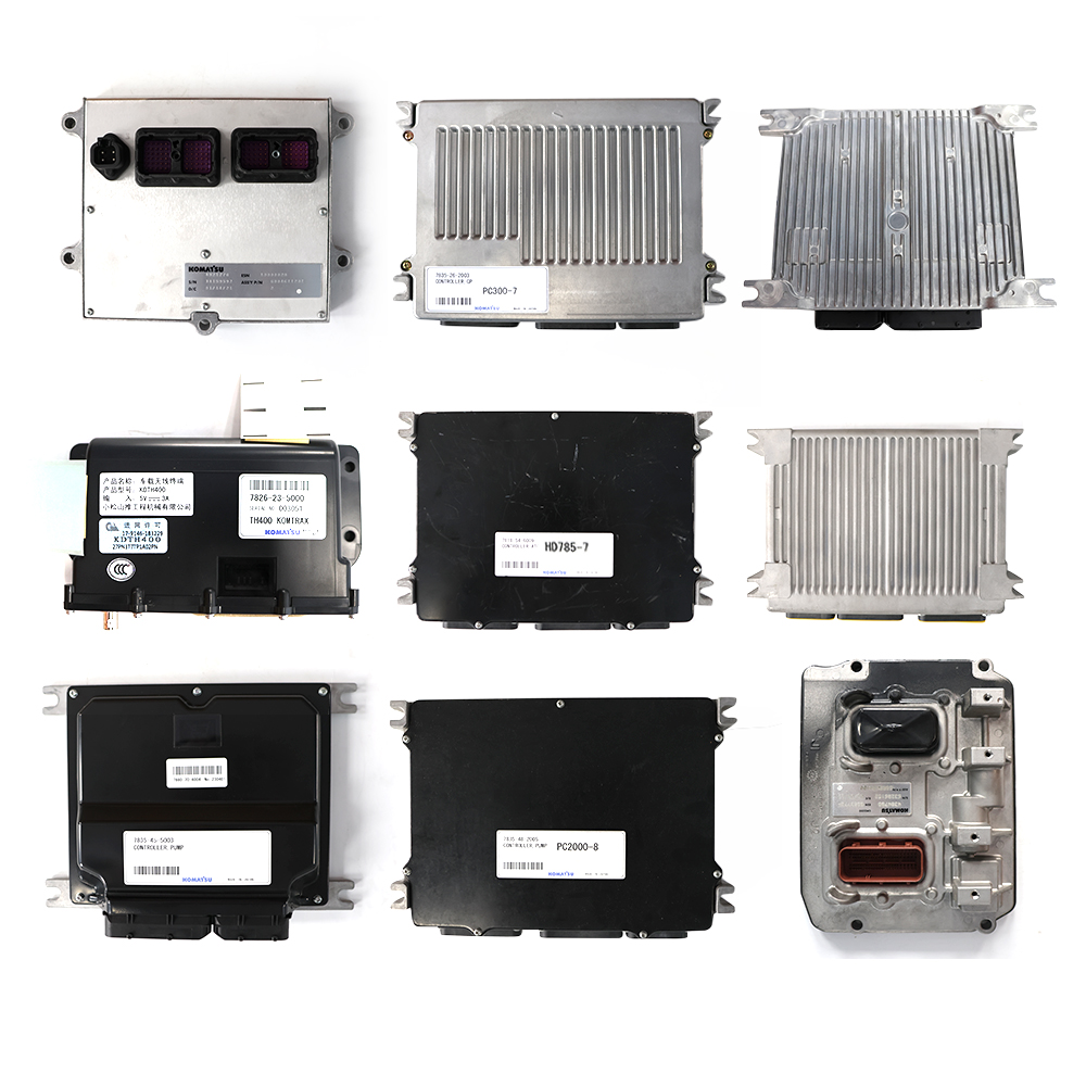 Excavator Controller Computer ECU For Caterpillar Komatsu Volvo Hitachi Kobelco Doosan Hyundai Sany Construction Machinery Parts