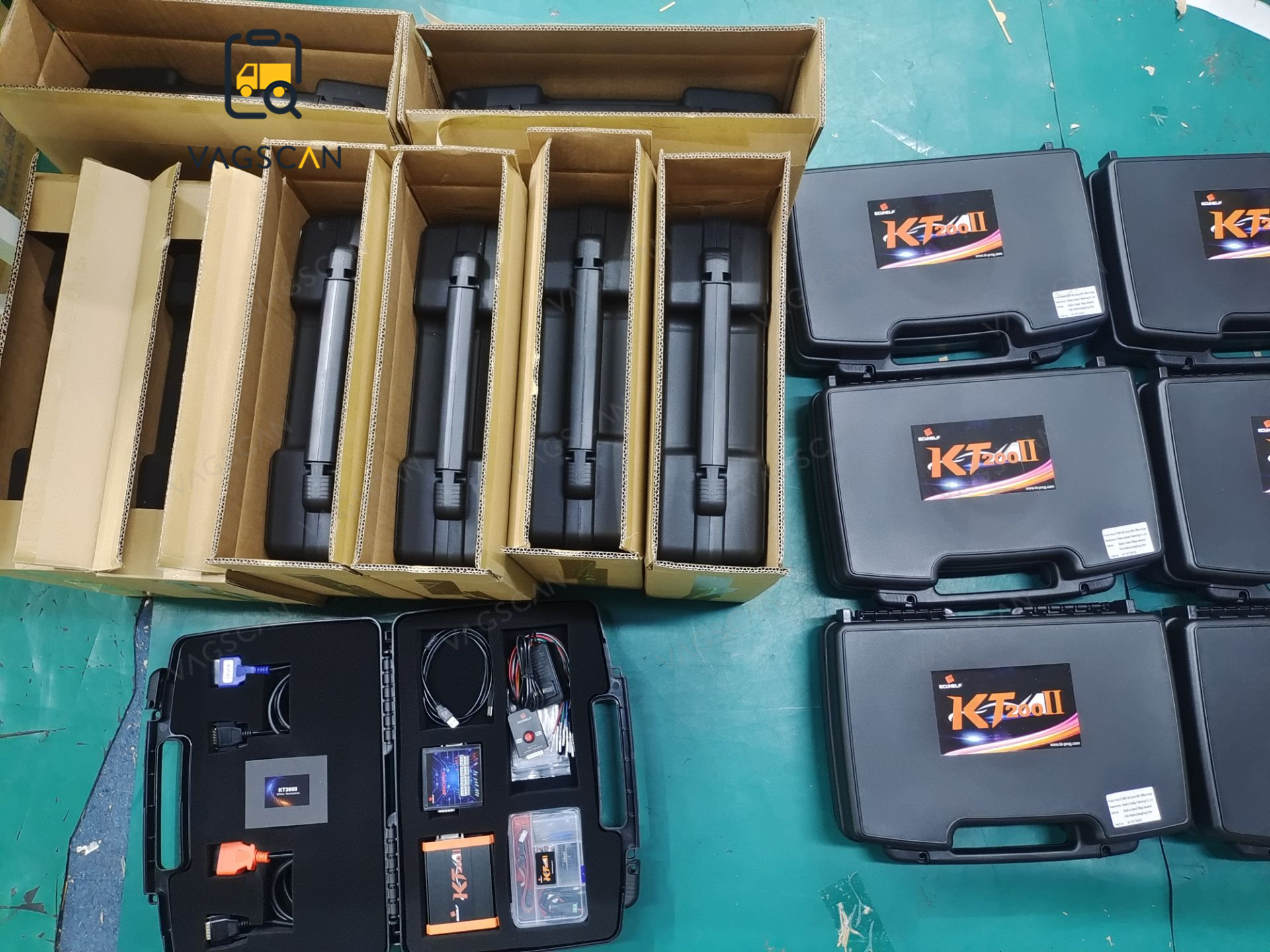 KT200 II Full Version ECU Programmer for Car Truck Motorcycle Tractor Excavator Forklift Read Write Tuning Coding Dongle Offline