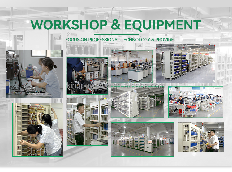 Assembly workshop floor