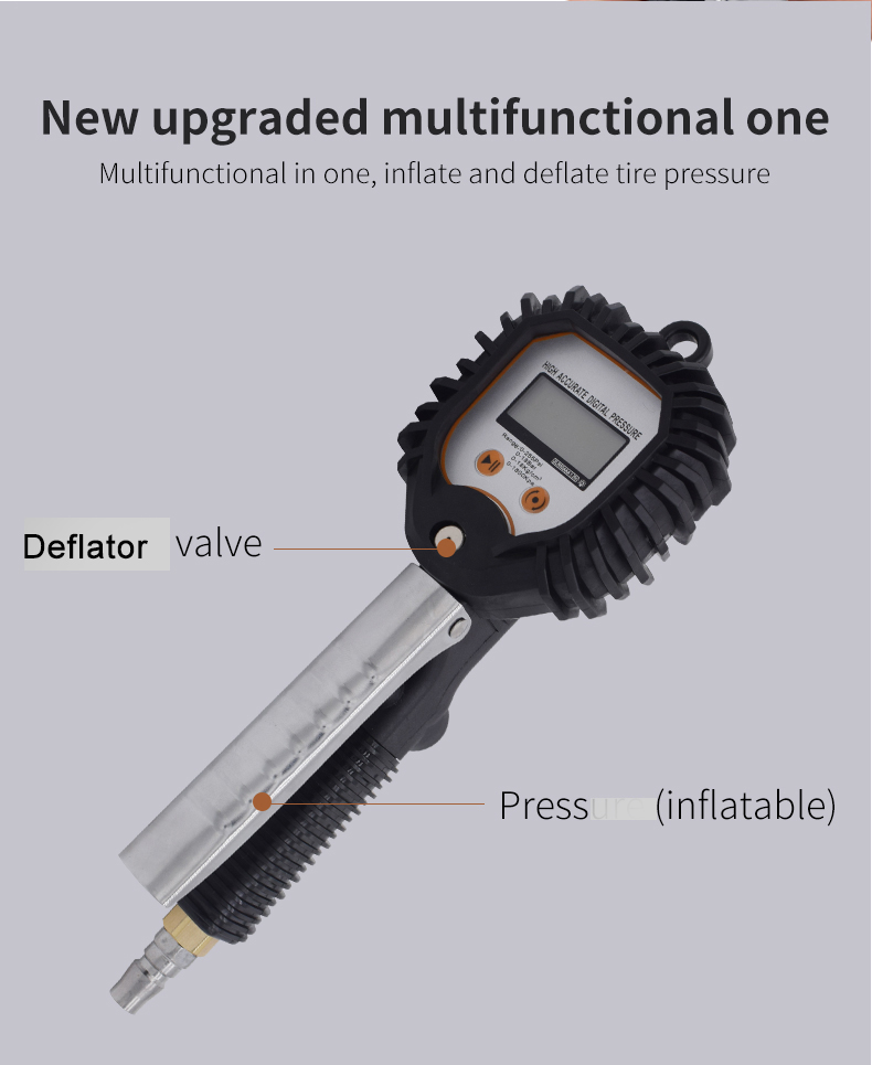 Pro 5 V4 Digital TSGUN TPMS Gun Automotive Diagnostic Tool Scanner Tire Gauge with LCD Display