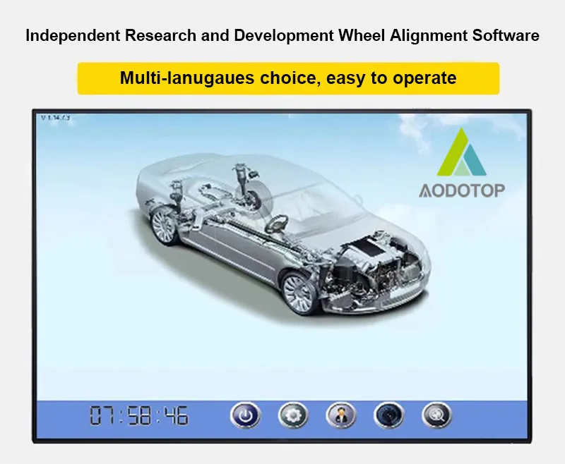CE Approved Automotive Repair Wheel Alignment Workshop Equipment