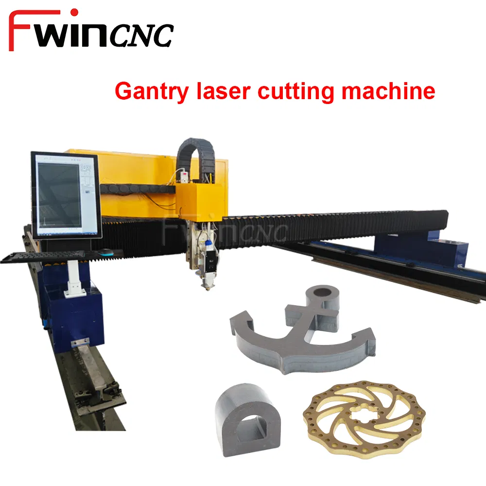 Fwincnc Manufacturing Processing Heavy Gantry CNC Laser Cutting Machinery CNC Automatic Cutting Machine
