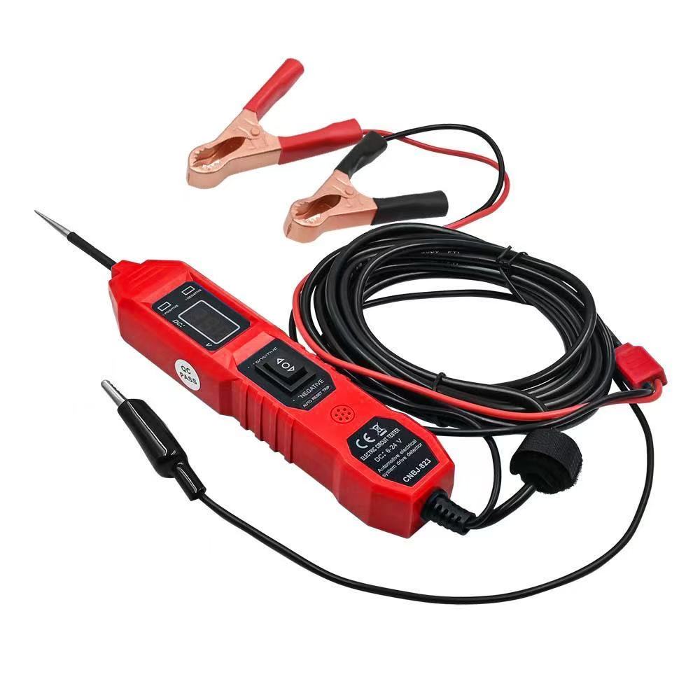 DW EM823 Handheld Portable Automobile Electrical System Tester Driving Test Probe 3-40V Circuit OBD Diagnostic Instrument
