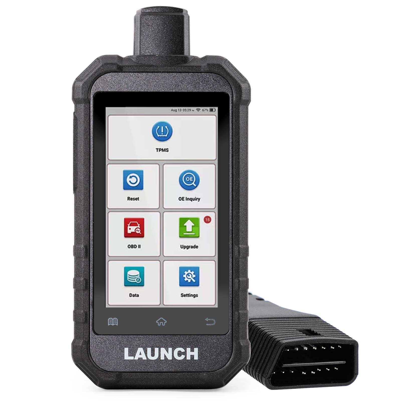 LAUNCH Creader TPMS 5011 V2 TPMS Activation and Diagnostic Tool with WiFi 12 Reset Functions 315/433MHz &amp; 2.4GHz Sensor Support