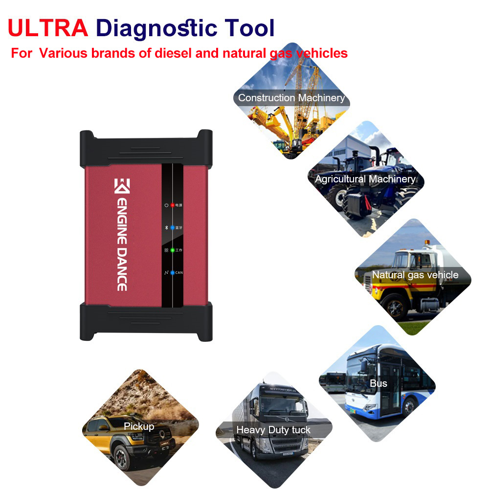 EngineDance X5pro+ Ultimate Diagnostic Tool Ecu Programming Tool Urea Pump and Sensor test Bench for Trucks,diesel Vehicles