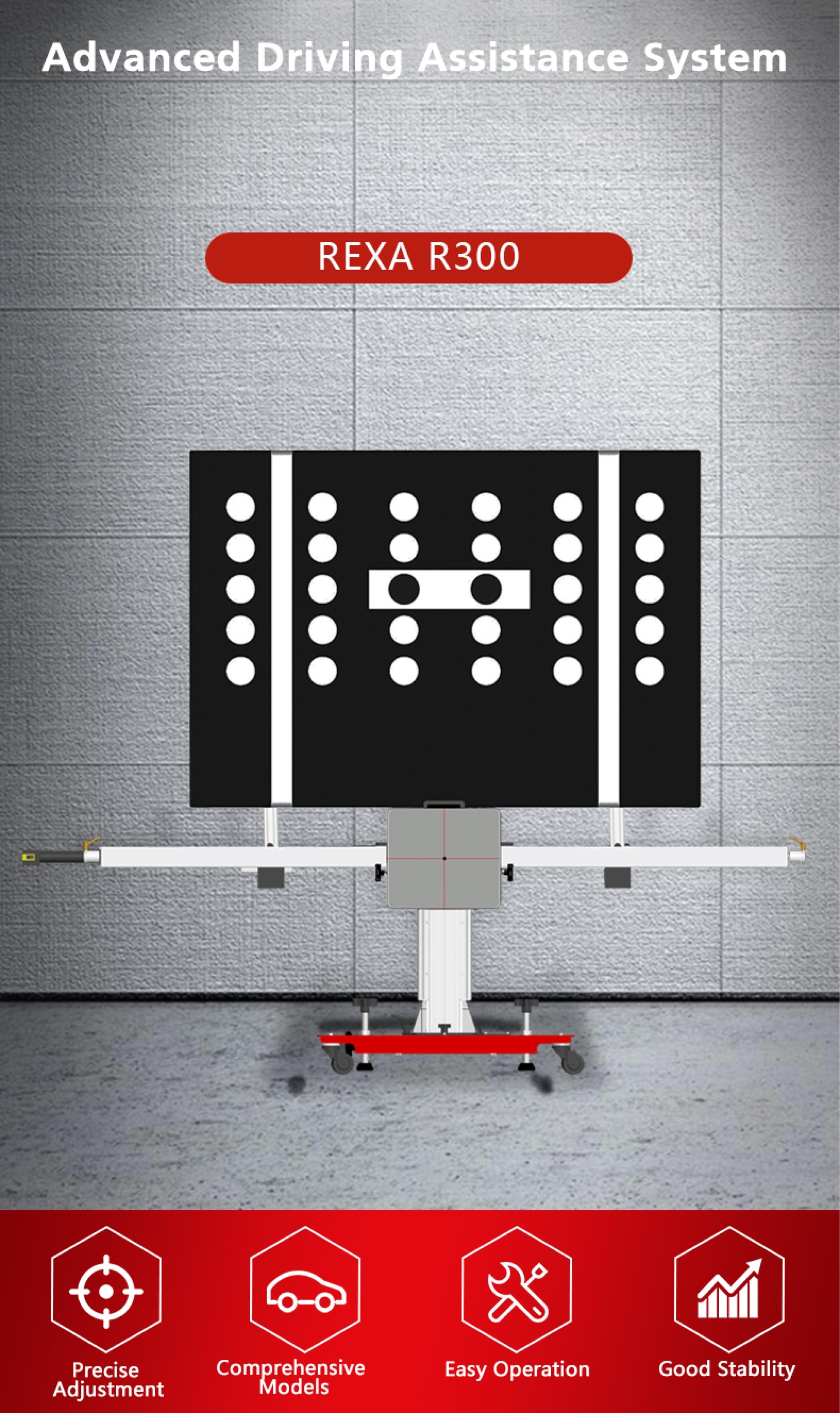 ADAS calibration system R300 Component Details