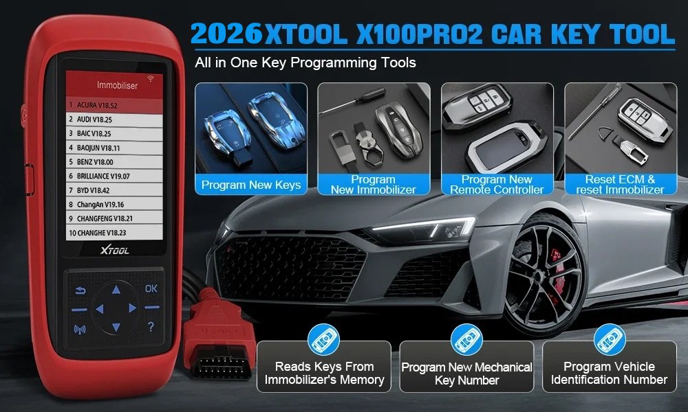 XTOOL X100 Pro2 Features
