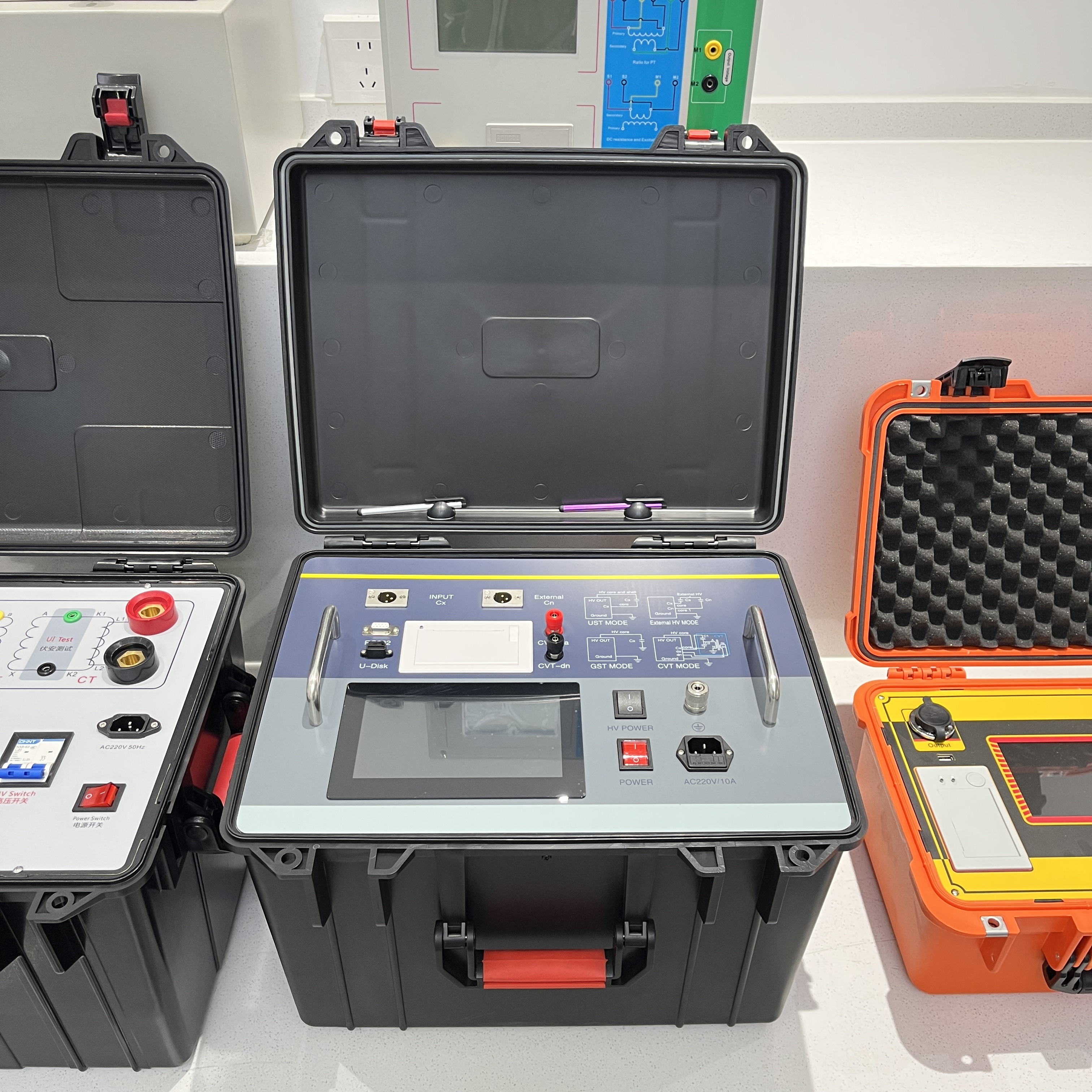 Electronic High Pressure Dielectric Loss Tester Transformer Capacitance &amp; Tan Delta For Test Equipment Insulation Power Factor