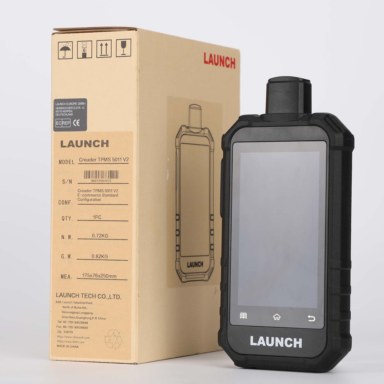LAUNCH CRT5011 V2 Packaging
