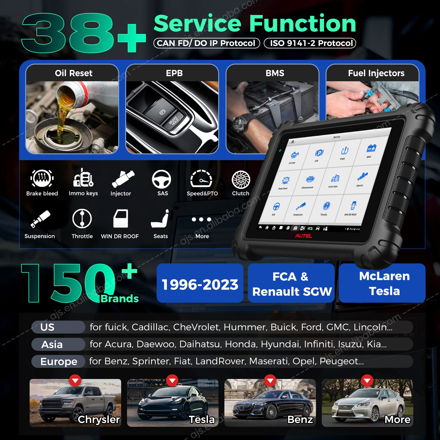 Autel Diagnostic Tool Screen