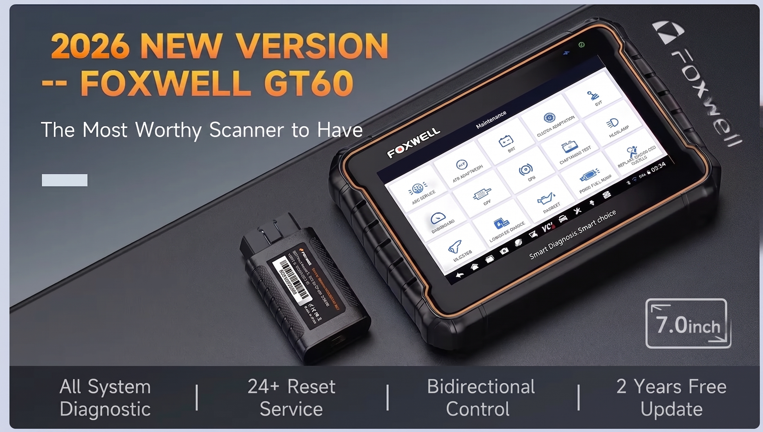GT60 Scanner Display