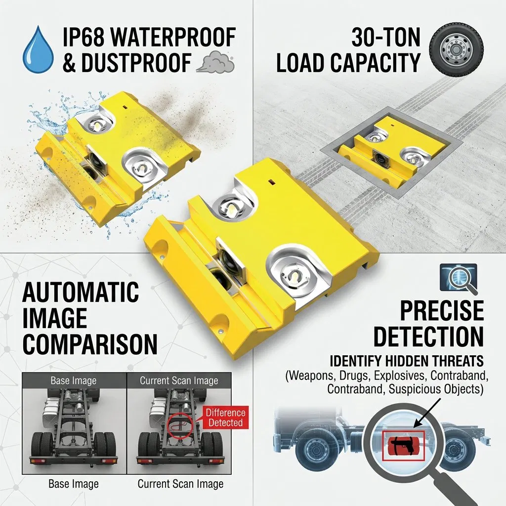 Vad-Uvss-II Vehicle Chassis Safety Inspection System