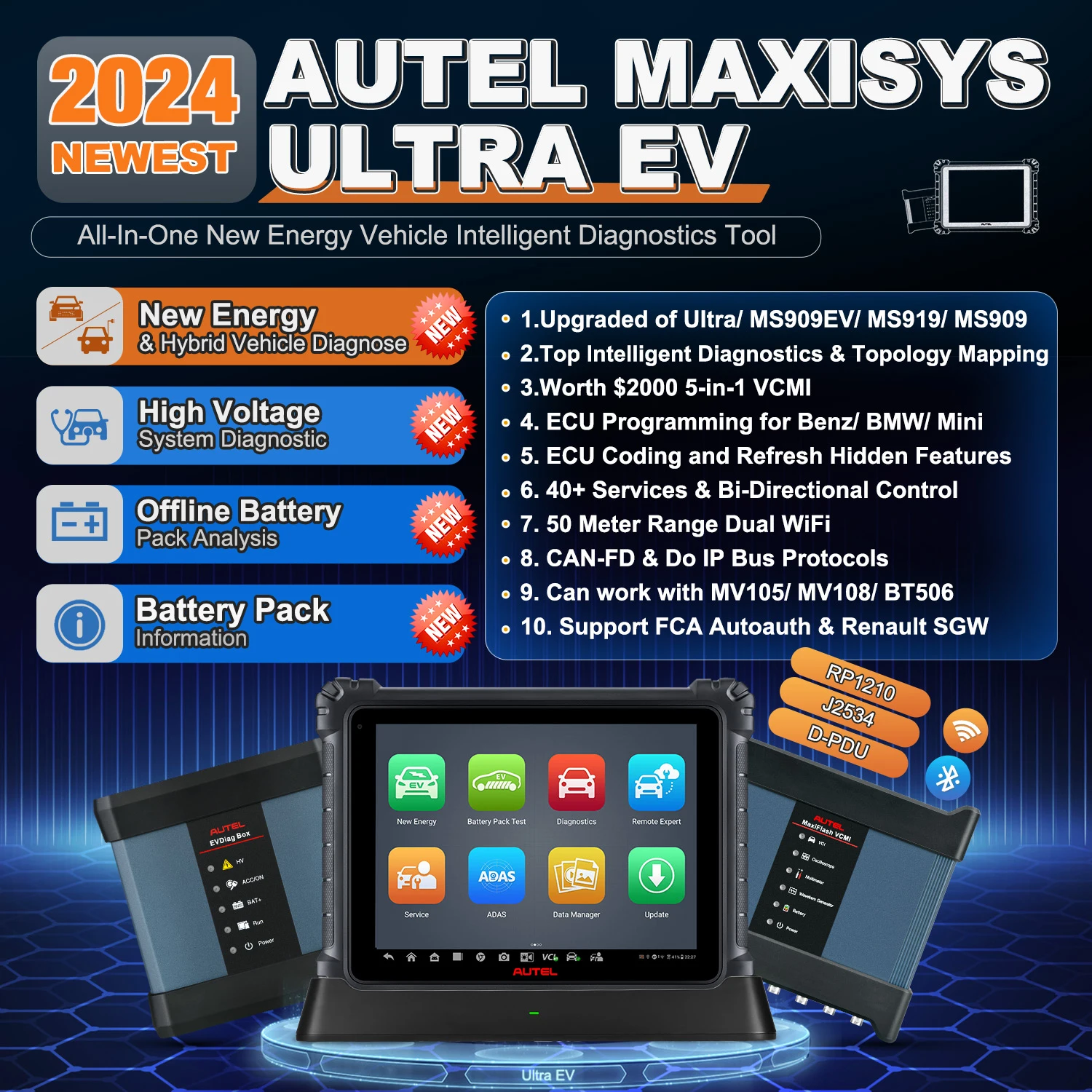 Autel MaxiSys Ultra EV