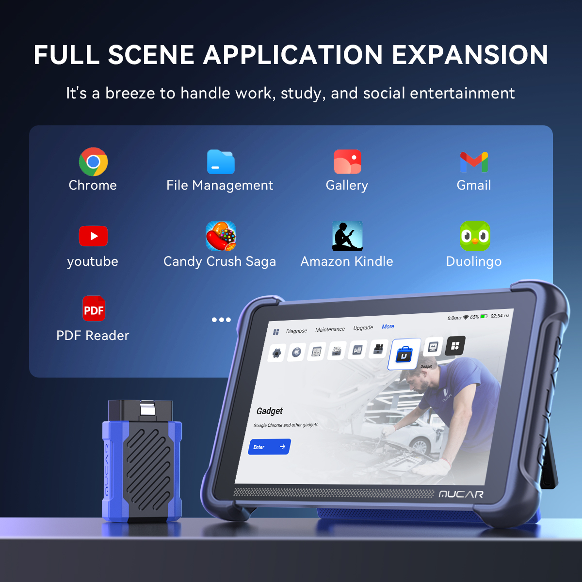 Full Scene Application Expansion