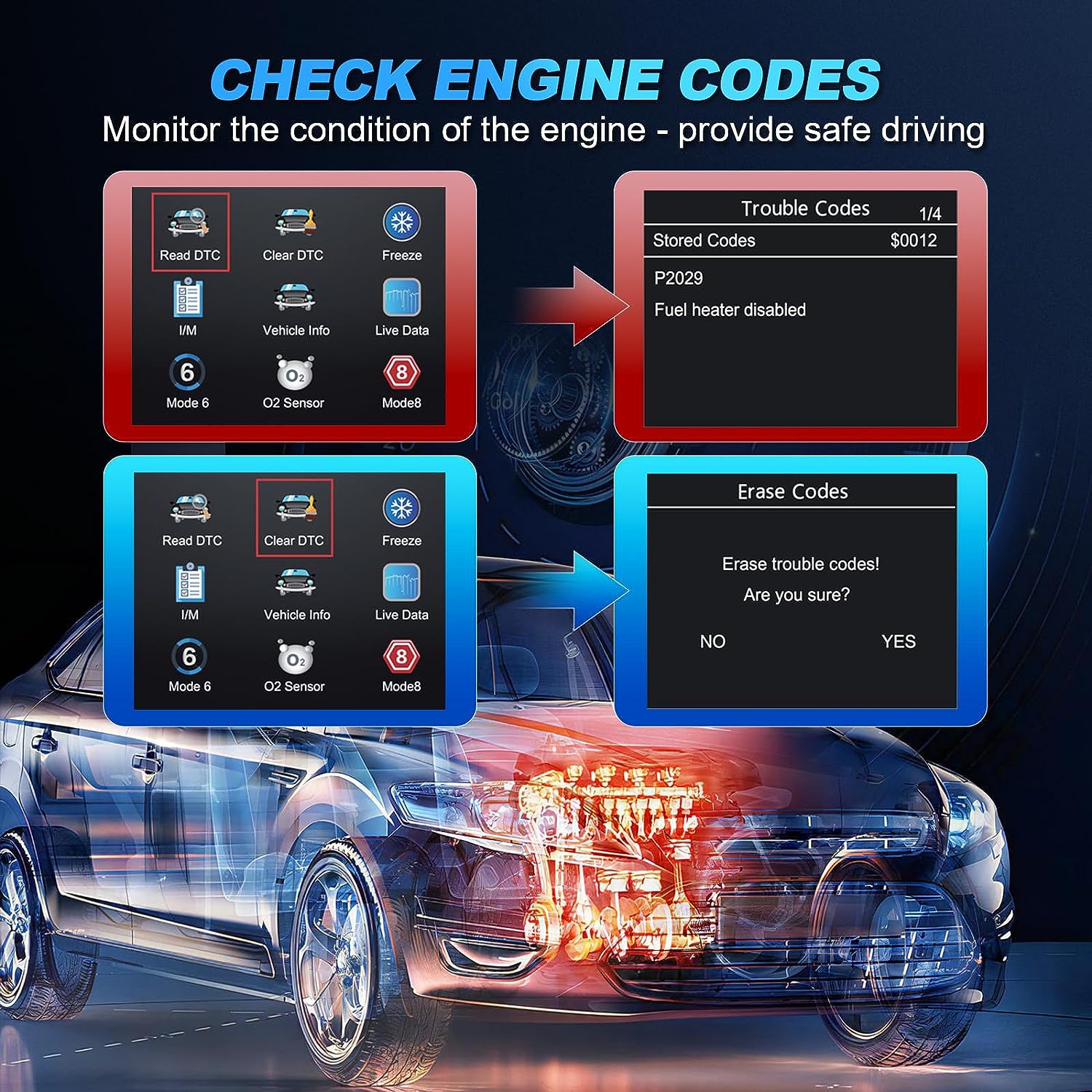 V519 OBD2 Scanner Feature 6