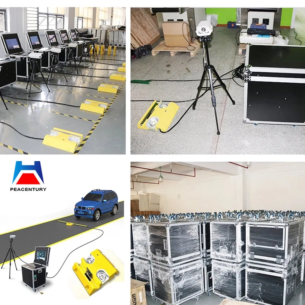 Under Vehicle Inspection System Layout