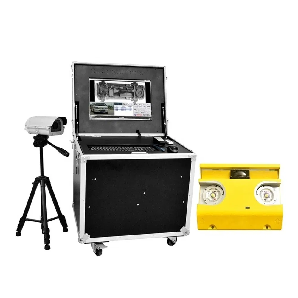 Mobile Type Under Vehicle Inspection Machine and Vehicle Undercarriage Monitoring Systems