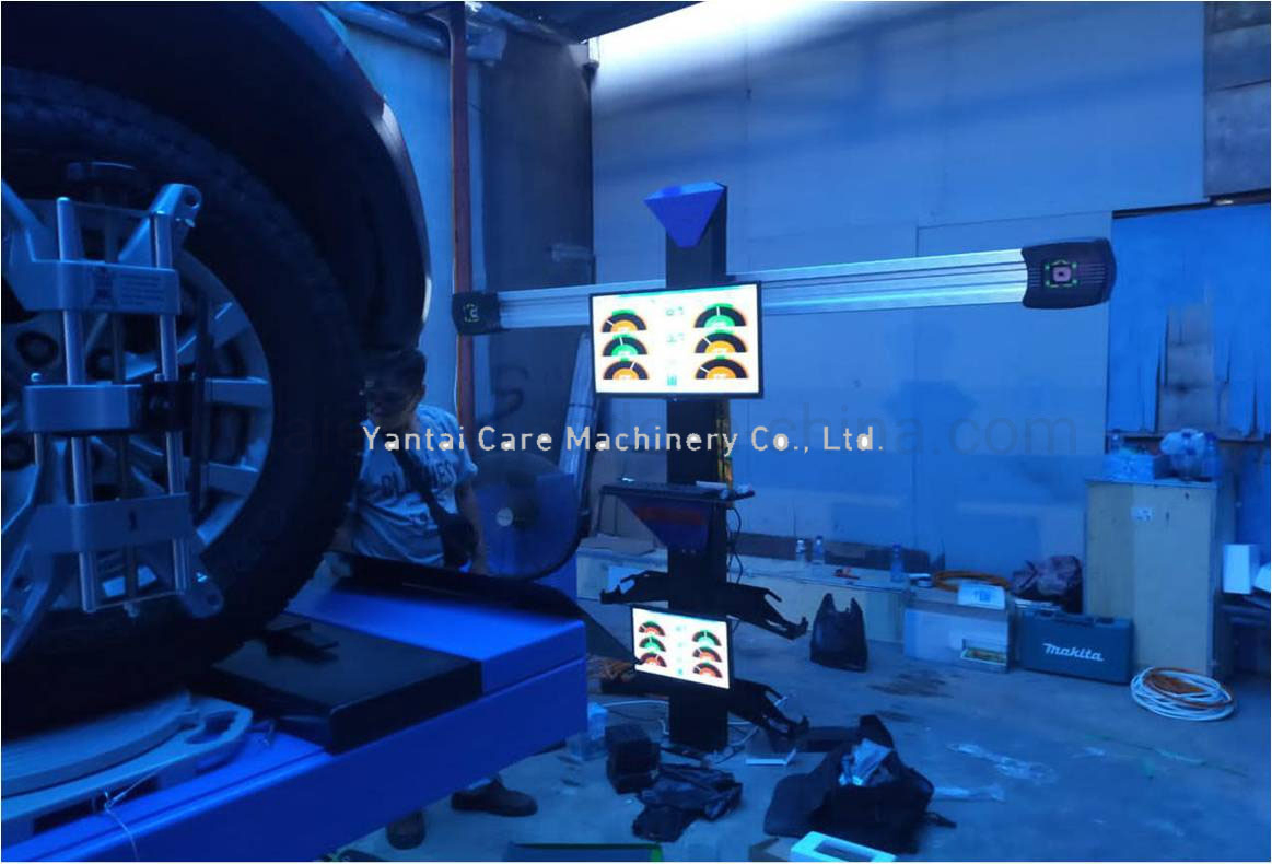 Garage Equipments Automatic Lifting 3D Wheel Alignment Machine /Wheel Balancing /Tyre Changer Machine Equipment for Option