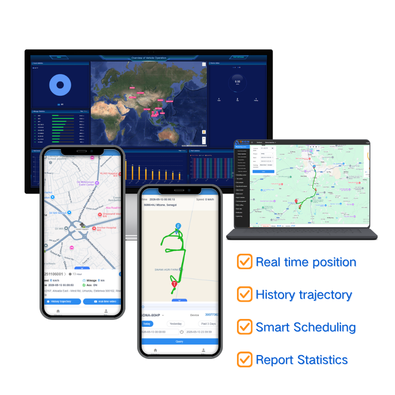 White Label GPS Telematics Platform For Truck Fleet Management And Vehicle Tracking