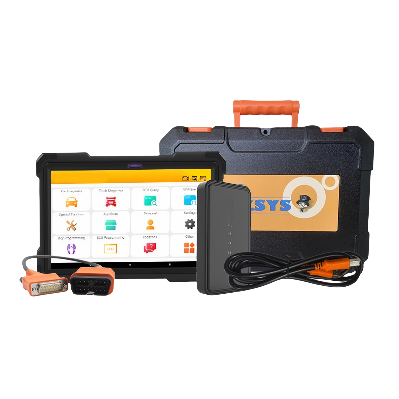 HRXY Online Truck Diagnostic Tool ECU Programming Scanner 12V Ethernet for Semi Trucks &amp; Cars 1-Year Warranty Coding Tool