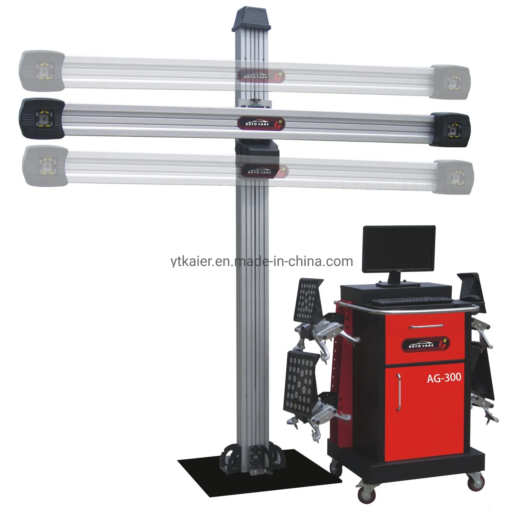 Vehicle Repair Equipment 3D Wheel Aligner Auto Wheel Balancer Tire Changer Wheel Alignment Lifter Machine Equipment for Garage Repair Shop Aco-300