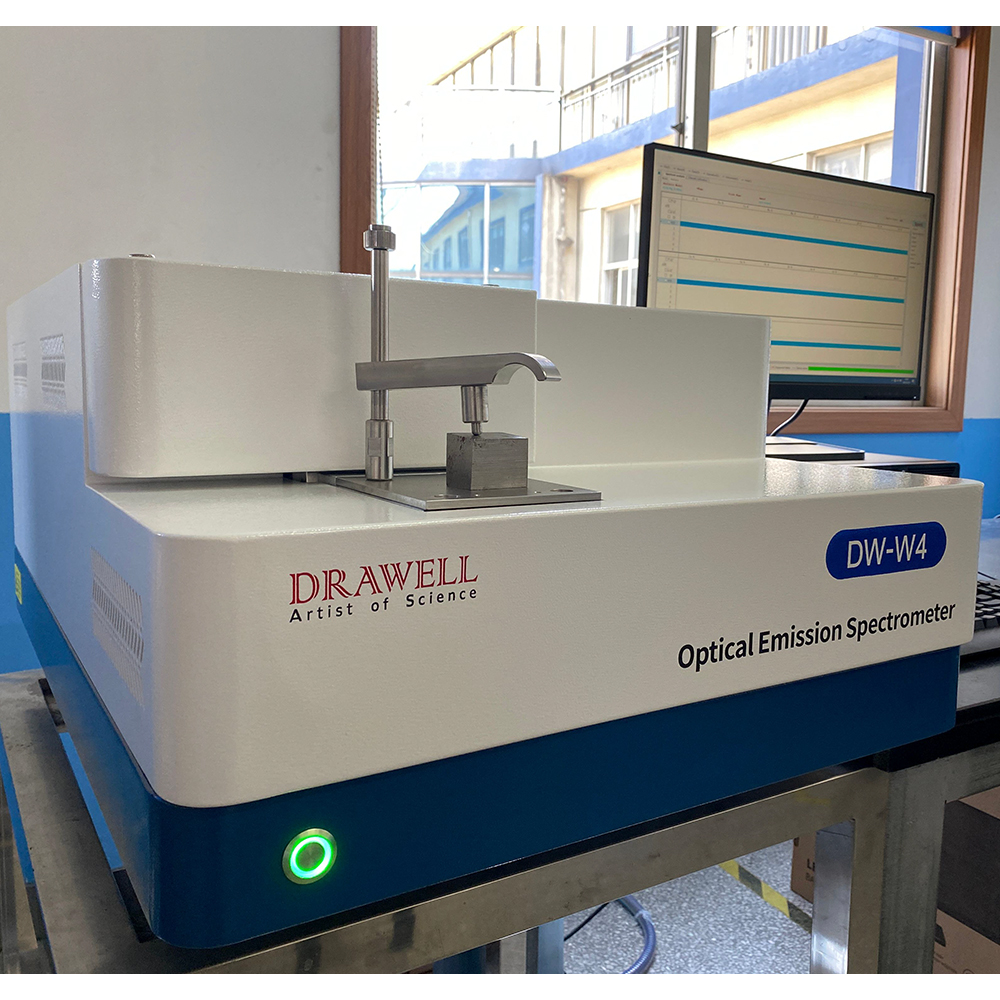 Economical Drawell DW-W4 Arc/Spark-OES Fe Al Metal Analyzer Lab Optical Emission Spectrometers