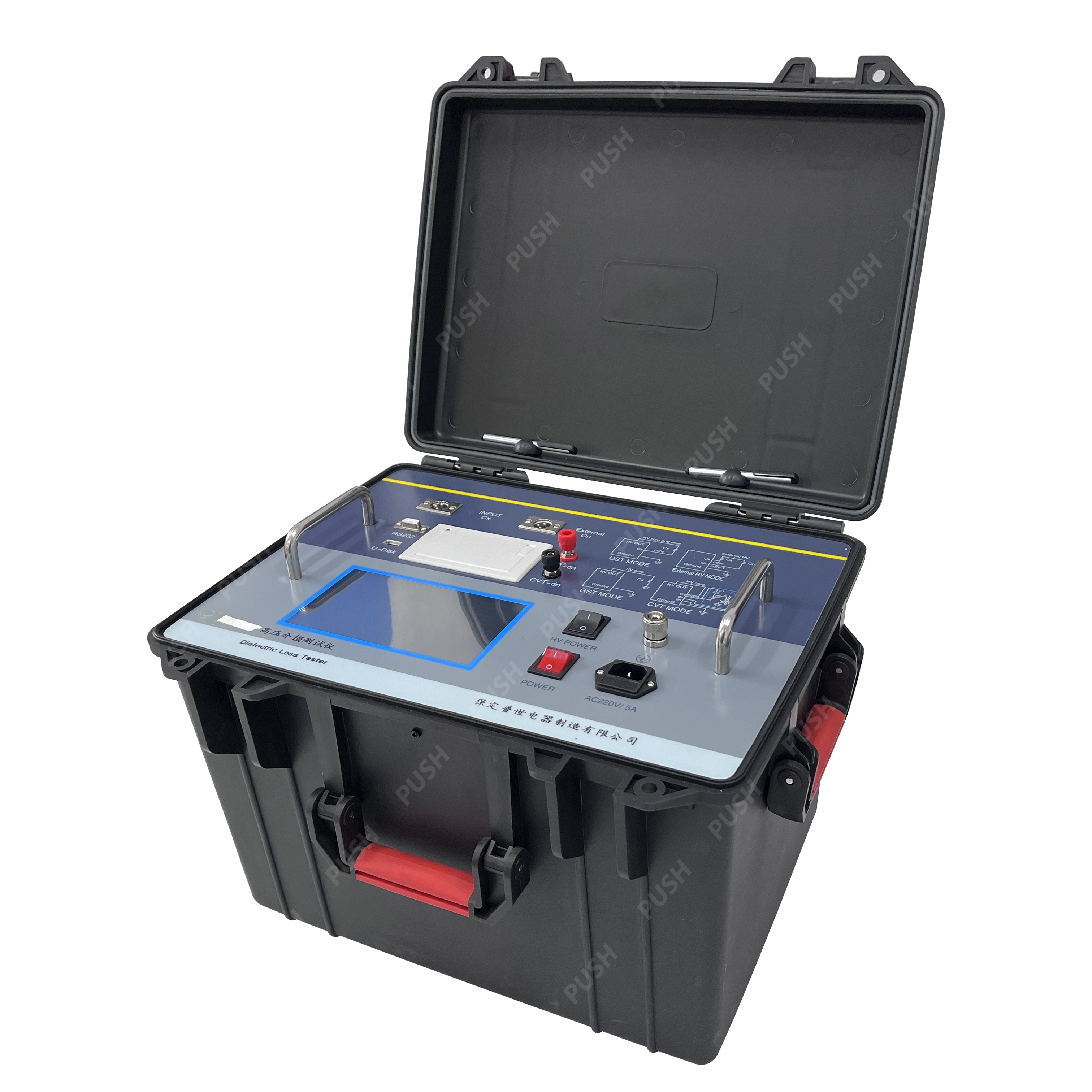 Electronic High Pressure Dielectric Loss Tester Transformer Capacitance &amp; Tan Delta For Test Equipment Insulation Power Factor