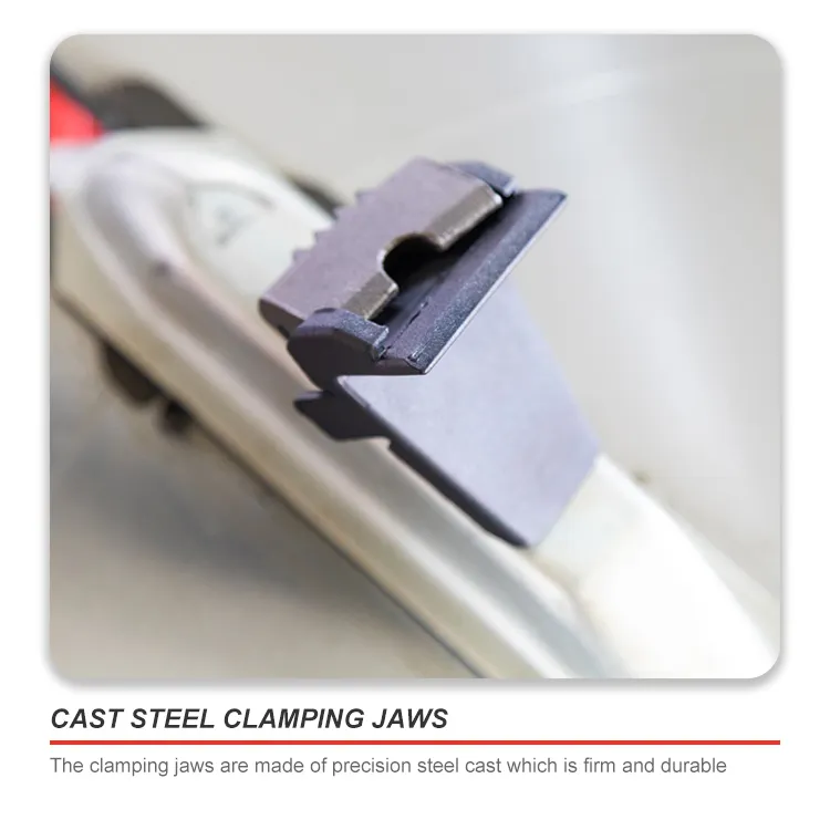 Cast Steel Clamping Jaws detail