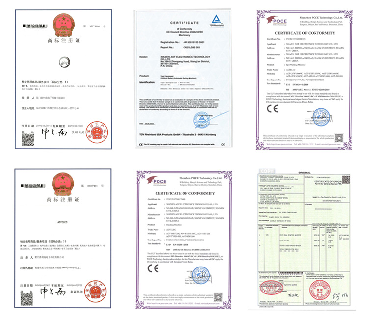 Certifications Image