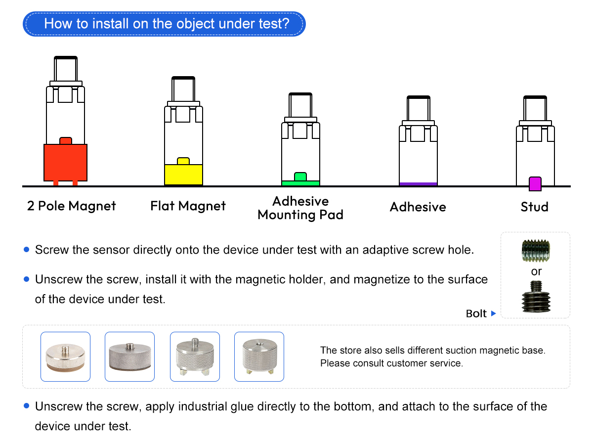 Vibration Sensor Application Setup 1