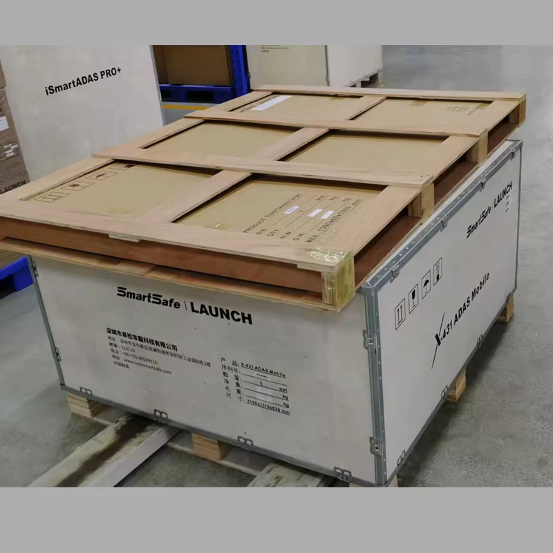 2025 Newest LAUNCH ACC ADAS ECO Calibration Equipment with ADAS Activation Card VW-LDW Corner Reflector