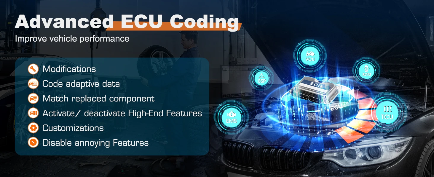 ECU coding functions