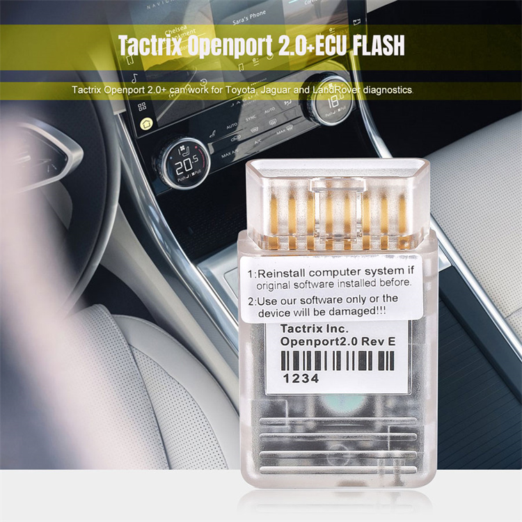 ECU FLASH OBD2 Auto Diagnostic Tool Tactrix Open port 2.0