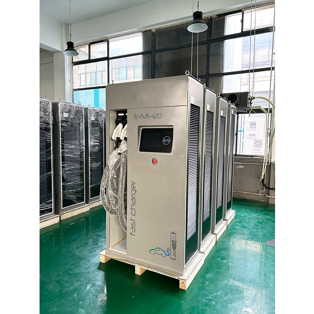 SCU 150KW DC EV Electric Vehicle Charging Stations Floor-Stand Type CCS2 CHAdeMO Connectors Remote Diagnostic Platform New