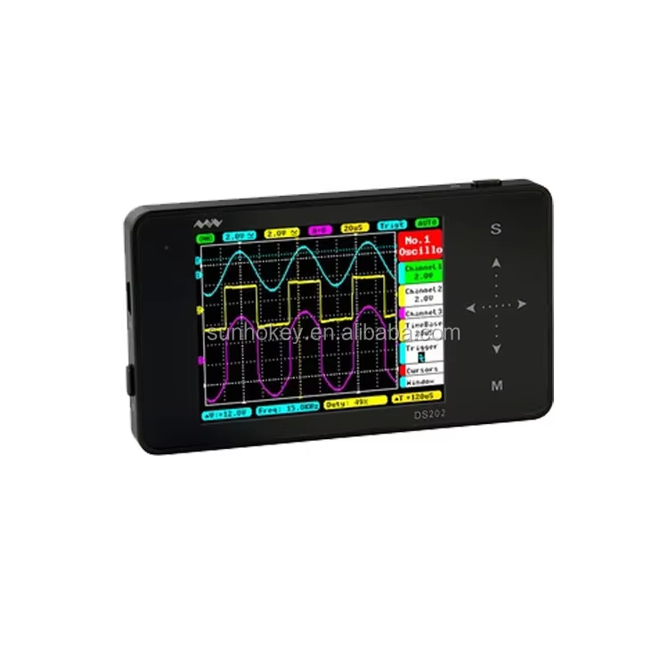 DSO202 Portable Oscilloscope View 1