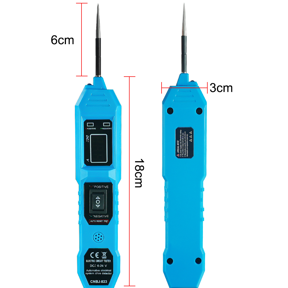 The Newest Electric Circuit Tester Car Electrical System Tester Automobile With CNBJ-823 Power Switch Vehicle Diagnostic
