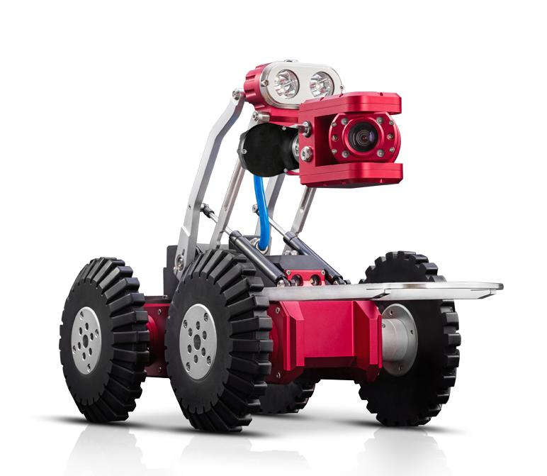 Under Vehicle Inspection Mini Robot Camera System for Car Narrow Sewer Pipeline Video Surveillance System with DVR