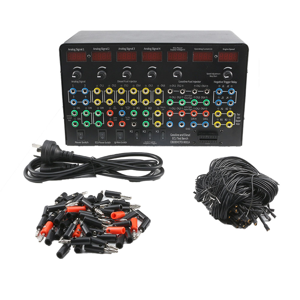 Automotive ECU Test Bench Sensor Signal Simulator Tester for Gasoline & Diesel Engine Diagnostics