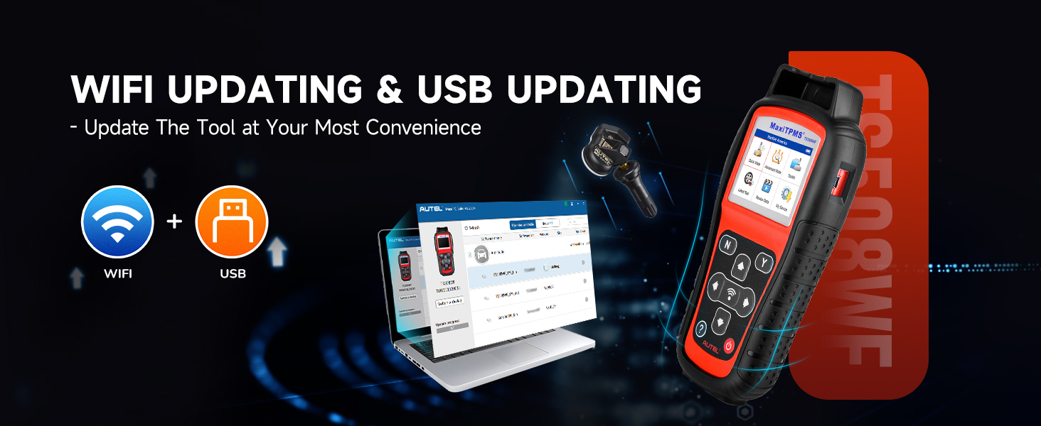 Autel TS508WF Diagnostic details