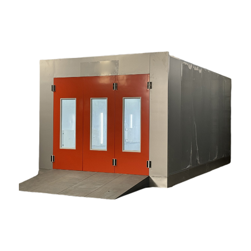 CE Approved Aoxin C30 Recirculating Car Spray Booth Baking Equipment Electric Diesel Burner Heating Centrifugal Fans LED