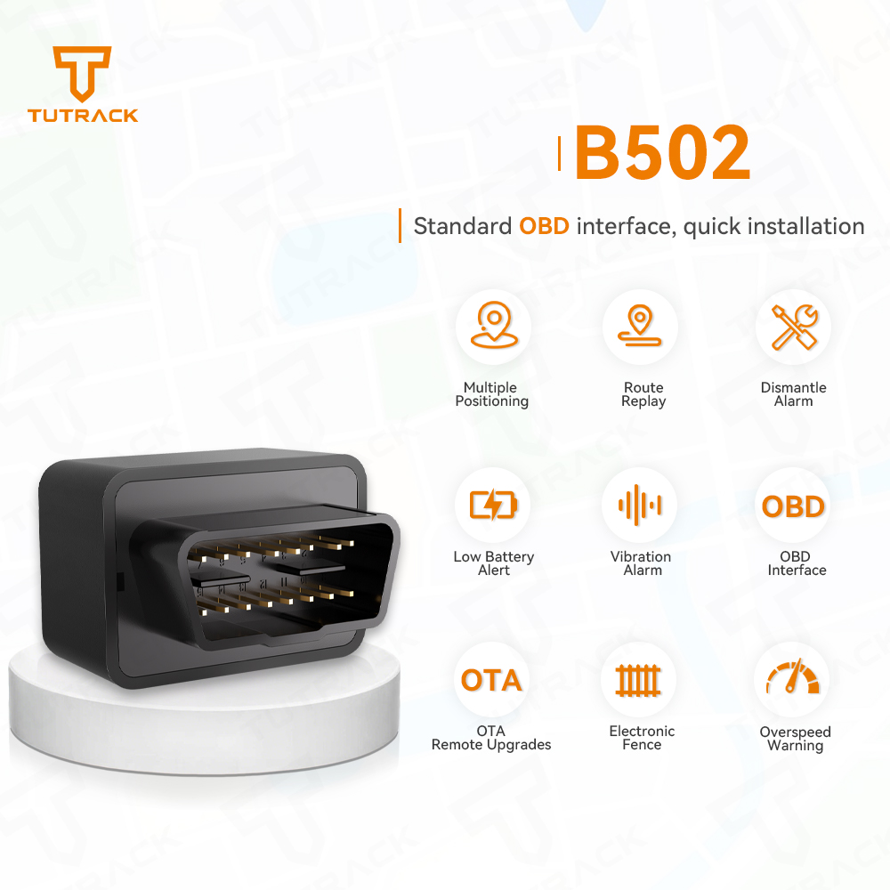 Universal 4G OBD OBD2 Car GPS Tracker No Monthly Fee Fleet Management Monitoring Software Google Map IOS Android PC Tracking