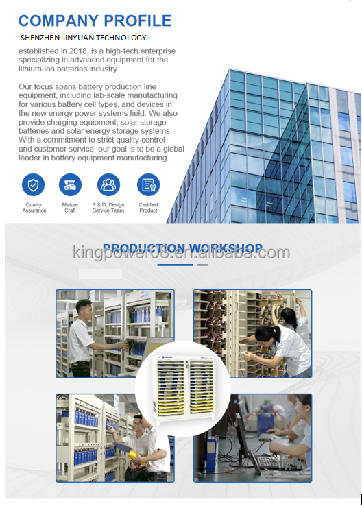 Factory production line overview